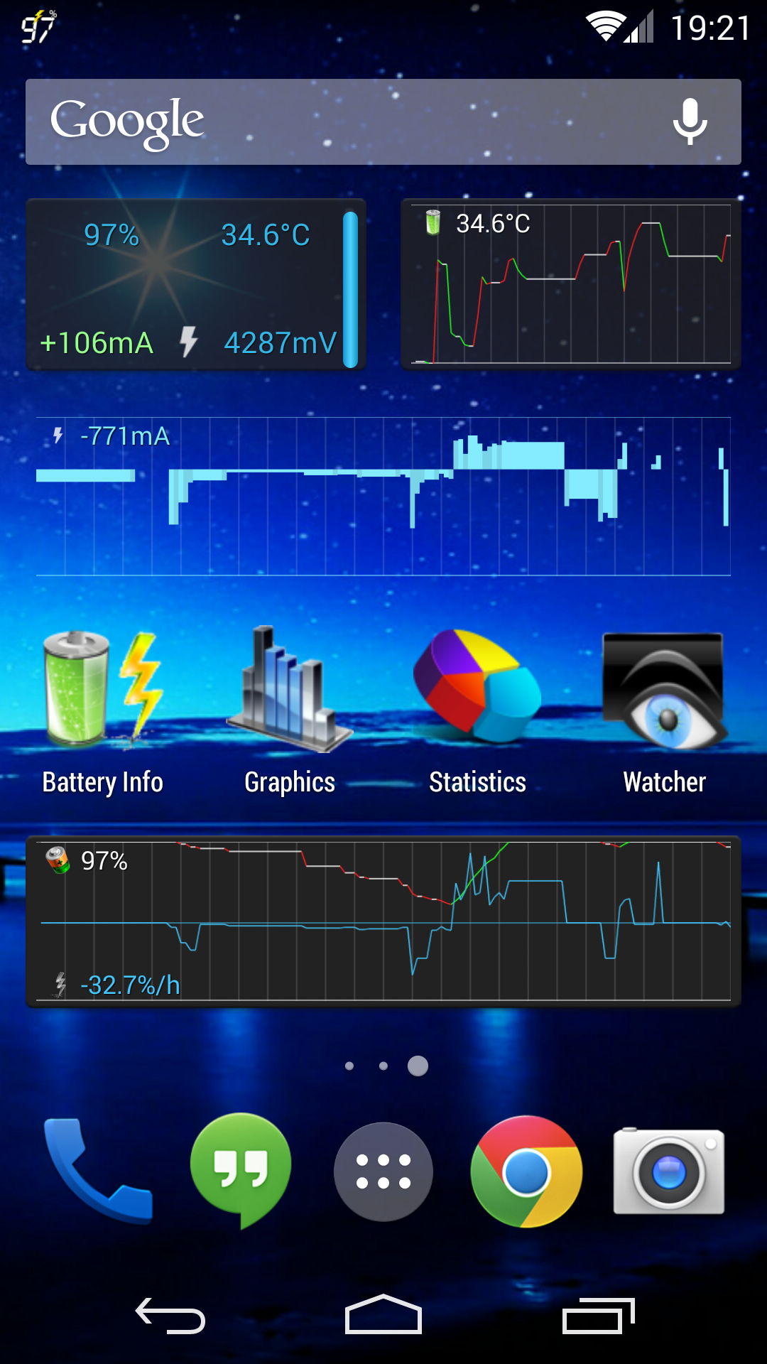 Android application 3C Battery Manager Pro key screenshort