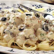 New Year's Chicken Alfredo