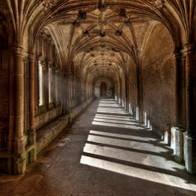 Lacock Cloisters by Nick Holland - Buildings & Architecture Other Interior