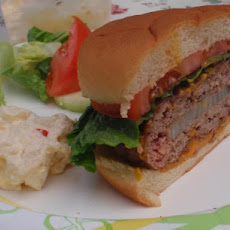 Onion Stuffed Hamburgers