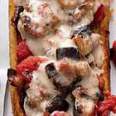 Eggplant Cacciatore Sandwiches