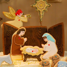Gingerbread Nativity Creche