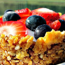 Cereal Tarts With Yogurt and Fresh Fruit