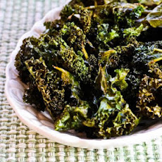 Roasted Kale Chips with Sea Salt and Vinegar