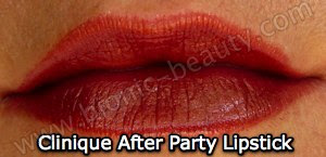 Clinique lipstick in After Party