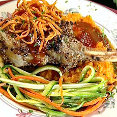 Pecan Crusted Double-Cut Pork Chops