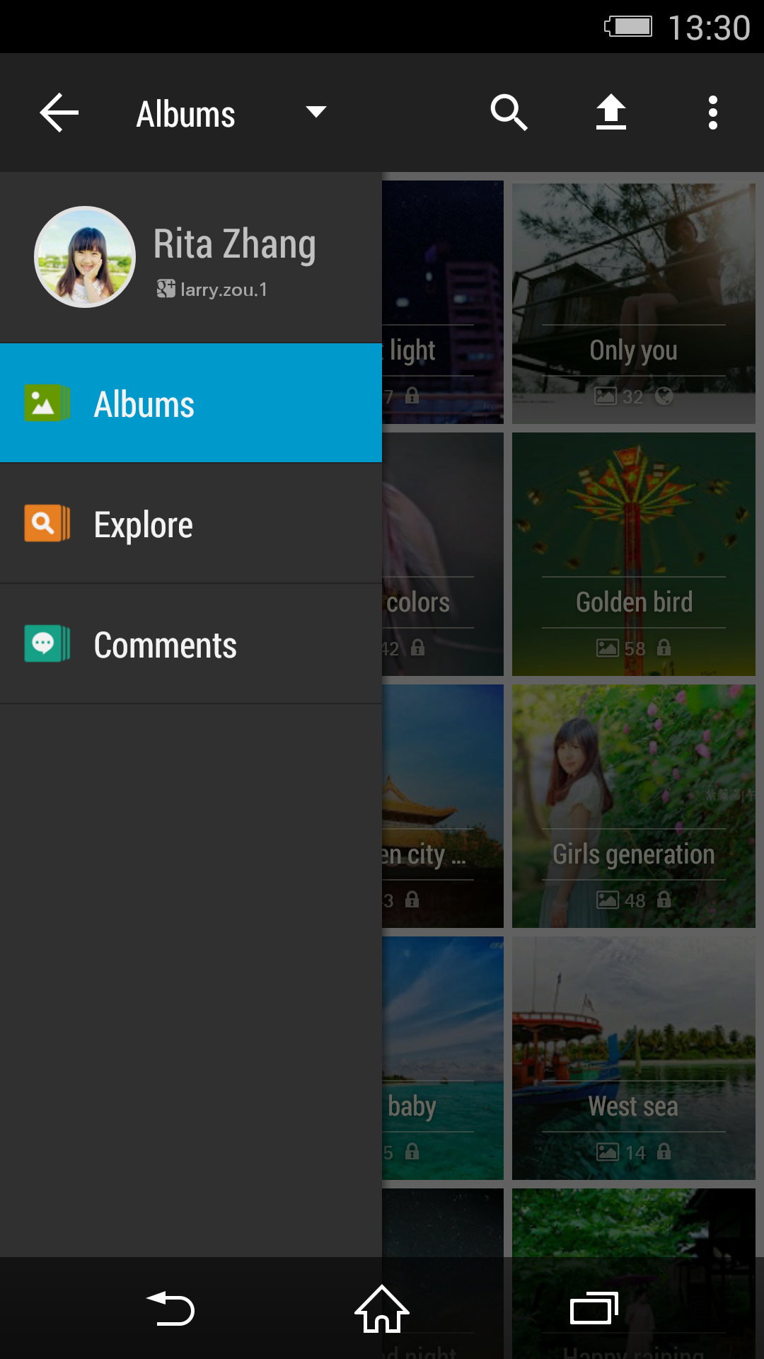 Android application Photo Tool screenshort