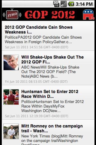 【免費新聞App】GOP / Republicans 2012-APP點子