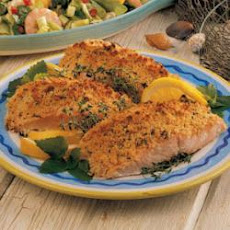 Crumb-Topped Salmon