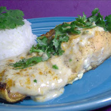 Salmon Cutlets With Yoghurt Sauce