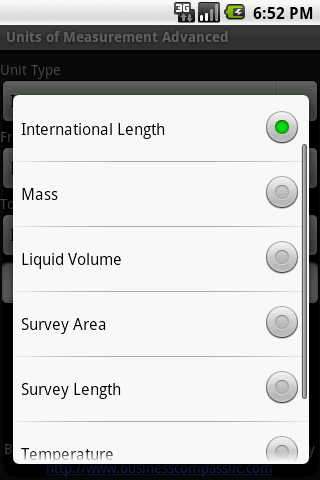 Units of Measurement Advanced