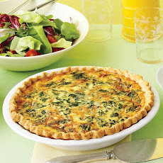 Spinach and Gruyere Quiches