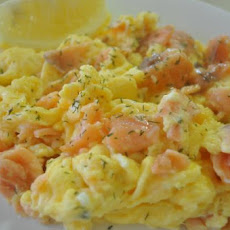 Scrambled Eggs With Smoked Salmon