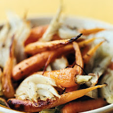 Roasted Fennel and Baby Carrots