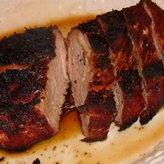 Pork Tenderloin with a Honey Grape Sauce