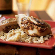 Chicken Breasts Stuffed with Goat Cheese and Sun-Dried Tomatoes