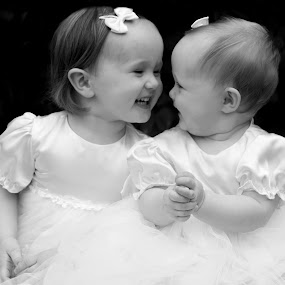 Sisters by Martin Thomas - Portrait & People Children