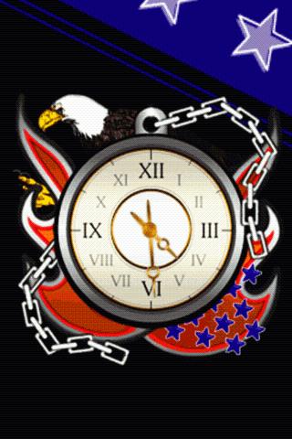 Eagle clockWidget