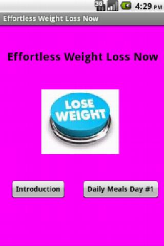 Effortless Weight Loss Now