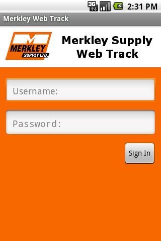 Merkley Web Track