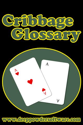 Cribbage Glossary