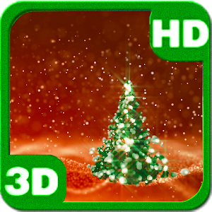 Christmas Snowfield Scenery 3D