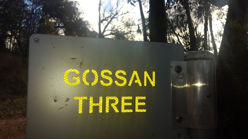 Gossan Three Trail Marker