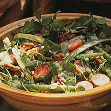 Green Bean, Watercress and Walnut Salad