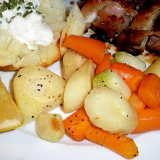 Roasted Carrots and Parsnips With Meyer Lemons