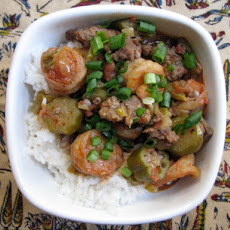 Shrimp, Andouille and Okra Gumbo