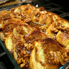 Baked French Toast Casserole with Maple Syrup