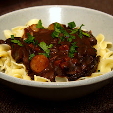 Mushroom Bourguignon