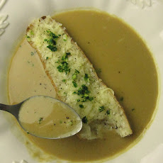Garlic Soup With Gruyere 