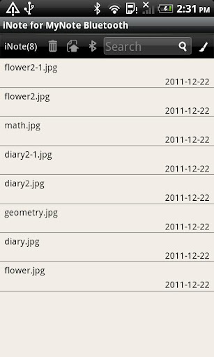 iNote for MyNote Bluetooth