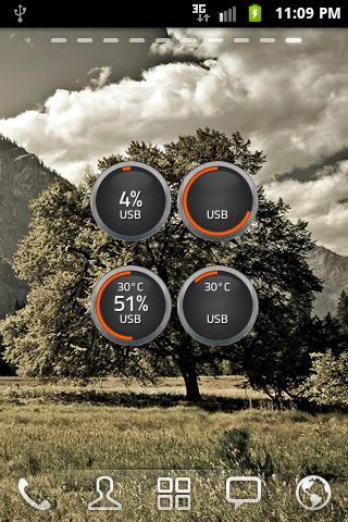 awesome-battery-disc for android screenshot