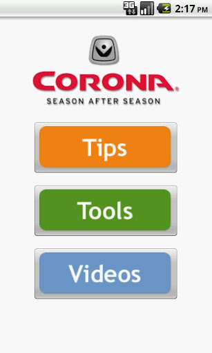 Corona Tools Garden App