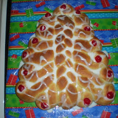 Christmas Tree Bread