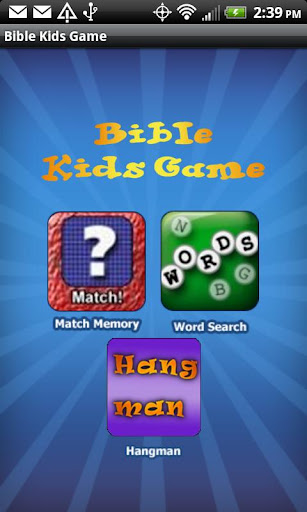 Bible Kids Game