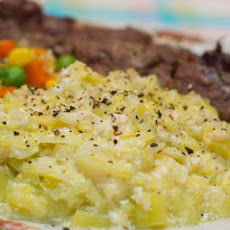 Creamy Parmesan Leeks