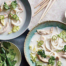 Peanut Chicken Noodle Soup