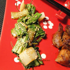 Sesame Bok Choy
