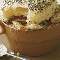 Lemon Chicken Not-Potpies with Poppy Seed Crust