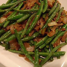 Green Beans with Caramelized Onions