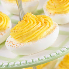 Curried Deviled Eggs by Dannon Oikos®