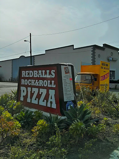 Red Balls Rock and Roll Pizza