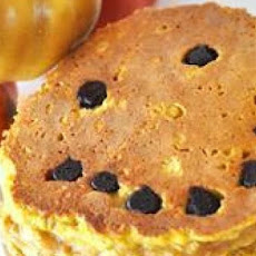 Jack-O-Lantern Pumpkin Pancakes