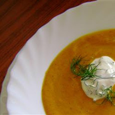 Smoked Carrot Bisque