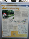 Zellertal-Radweg Hinweistafel