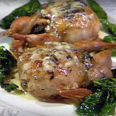 Mushroom-Stuffed Quail