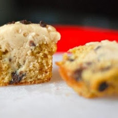 Chocolate Chip Cookie Dough + Cupcake = The BEST Cupcake.  Ever.